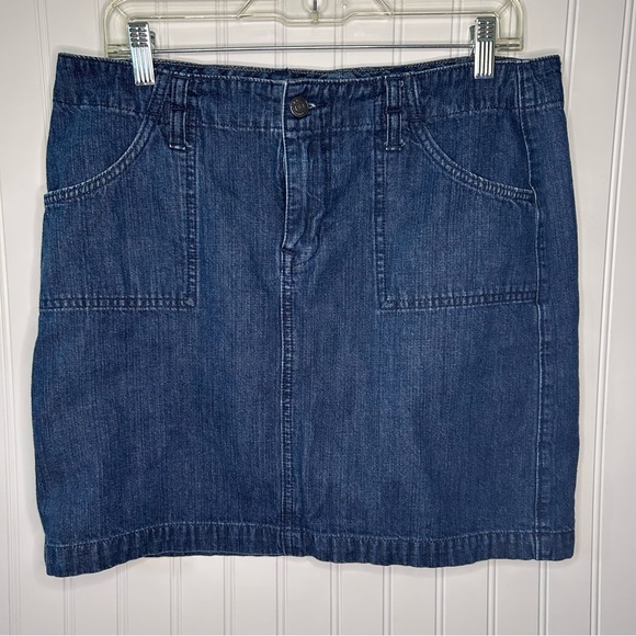 Old Navy Jean Mini Skirt Women’s 10 - Picture 1 of 6